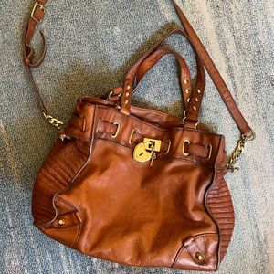 Juicy Couture Cognac Handbag Purse